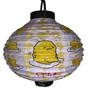 Sanrio Gudetama Chinese Paper Lantern LED Light Yellow Baby Chick Paper Lantern
